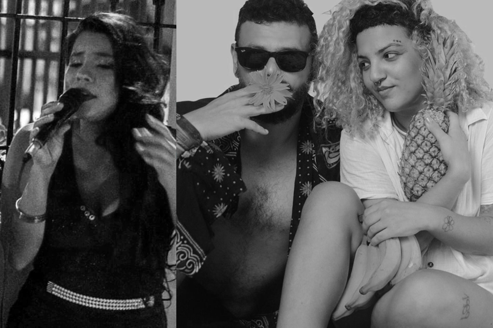 Nayra Costa, Ilya Borges e Márcio Motor